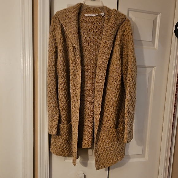 Architect Sweaters - Architect Tan Women's Cardigan Sweater